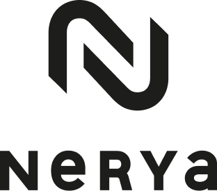 Nerya logo black
