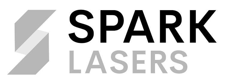 Spark Lasers logo black